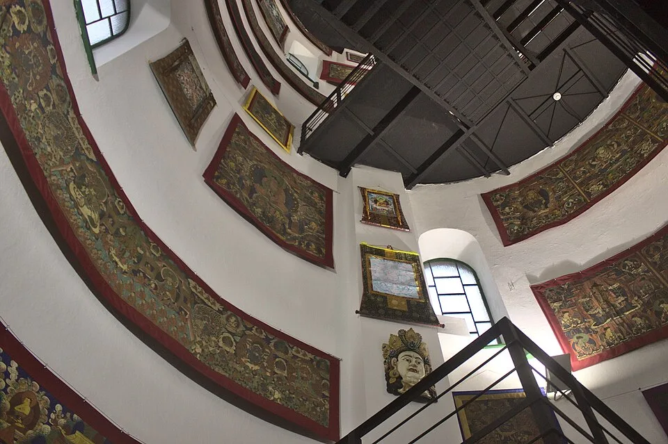 Gallery of Buddhist art in water tower