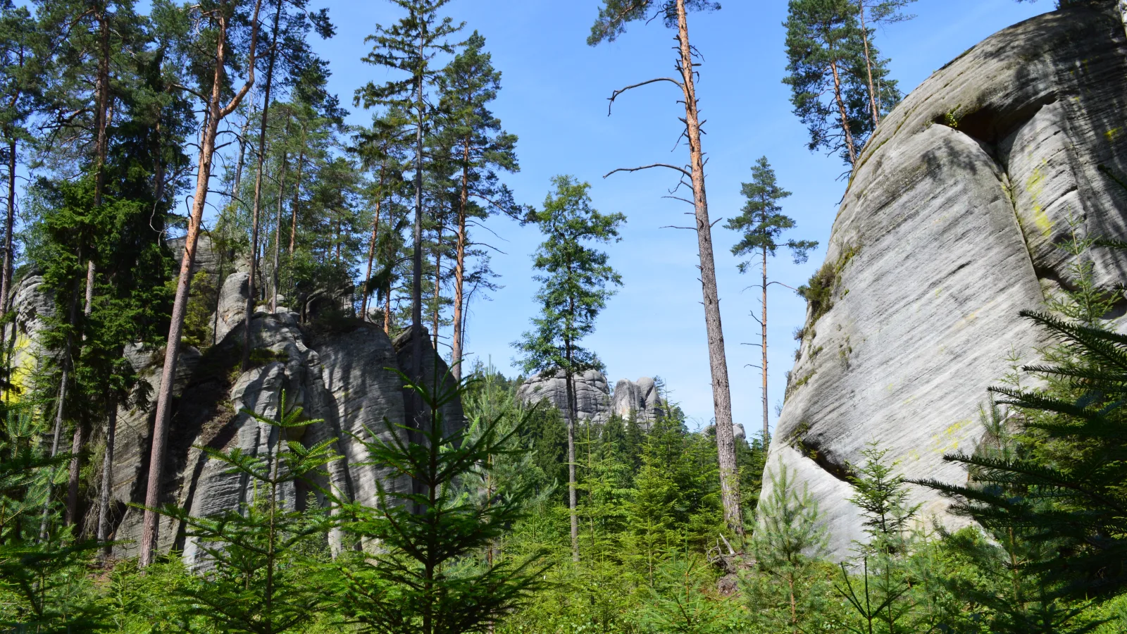 Broumovsko: Adršpašsko-teplické skaly, kláštor a Broumovské steny