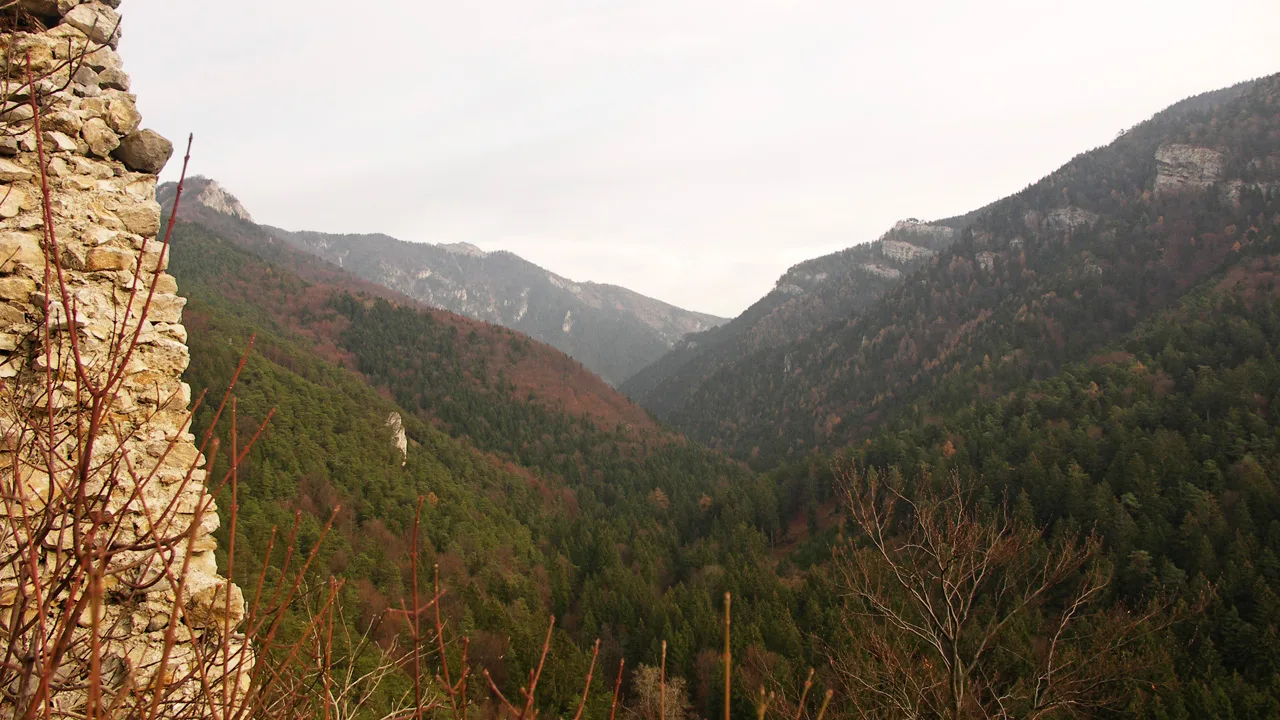 Veľká Fatra: Gaderská dolina a zrúcanina Blatnického hradu