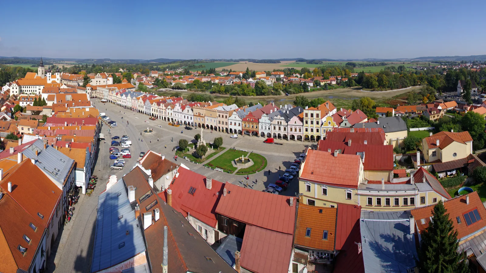 Vysočina: Telč, Zelená hora a zámok v Žďári nad Sázavou