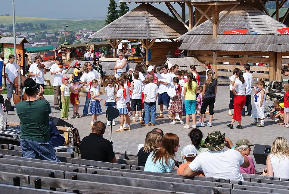 Folklórny festival Východná