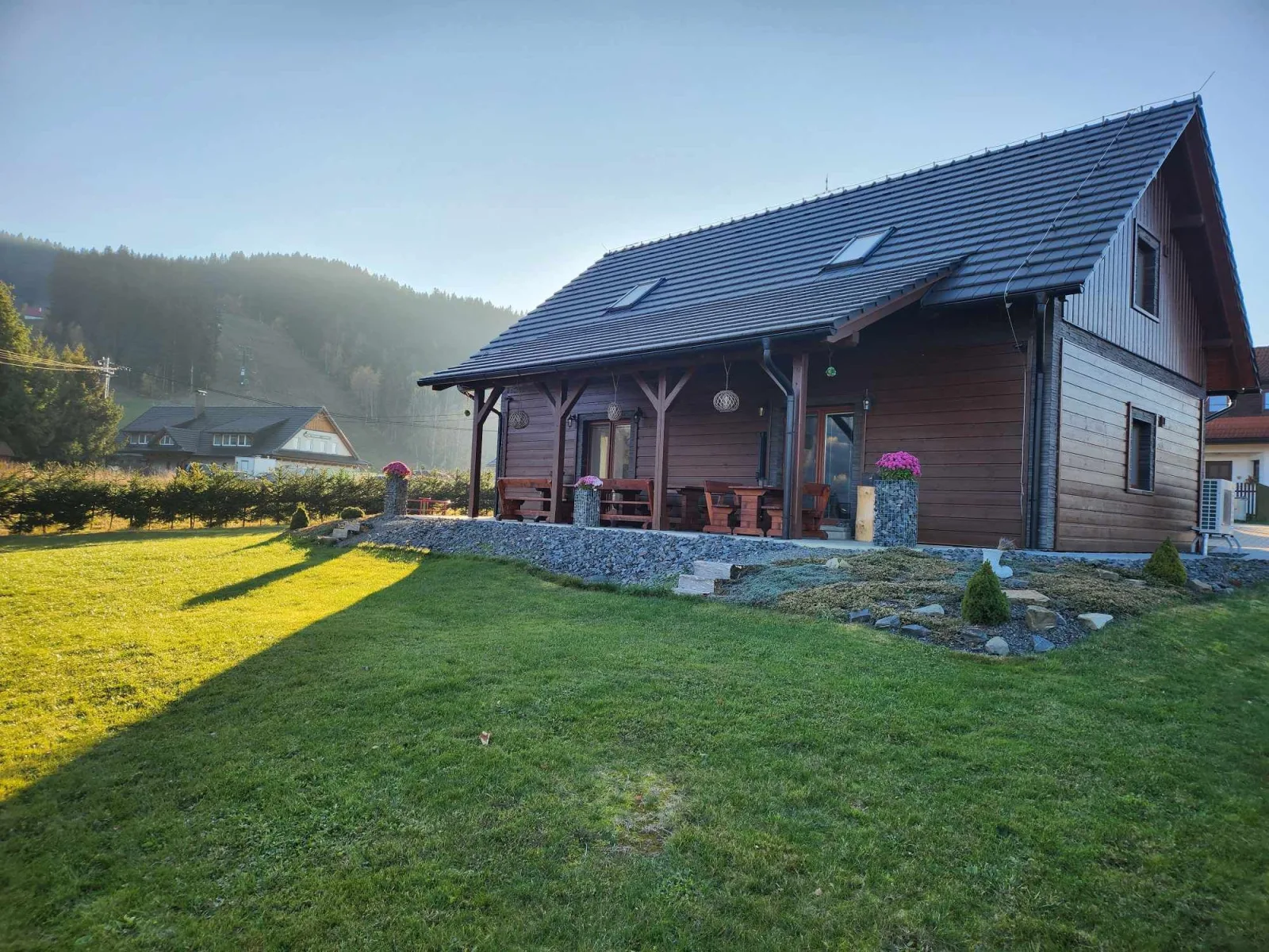 Dřevěnice u vleku — DOM Z BALI w Horní Bečva
