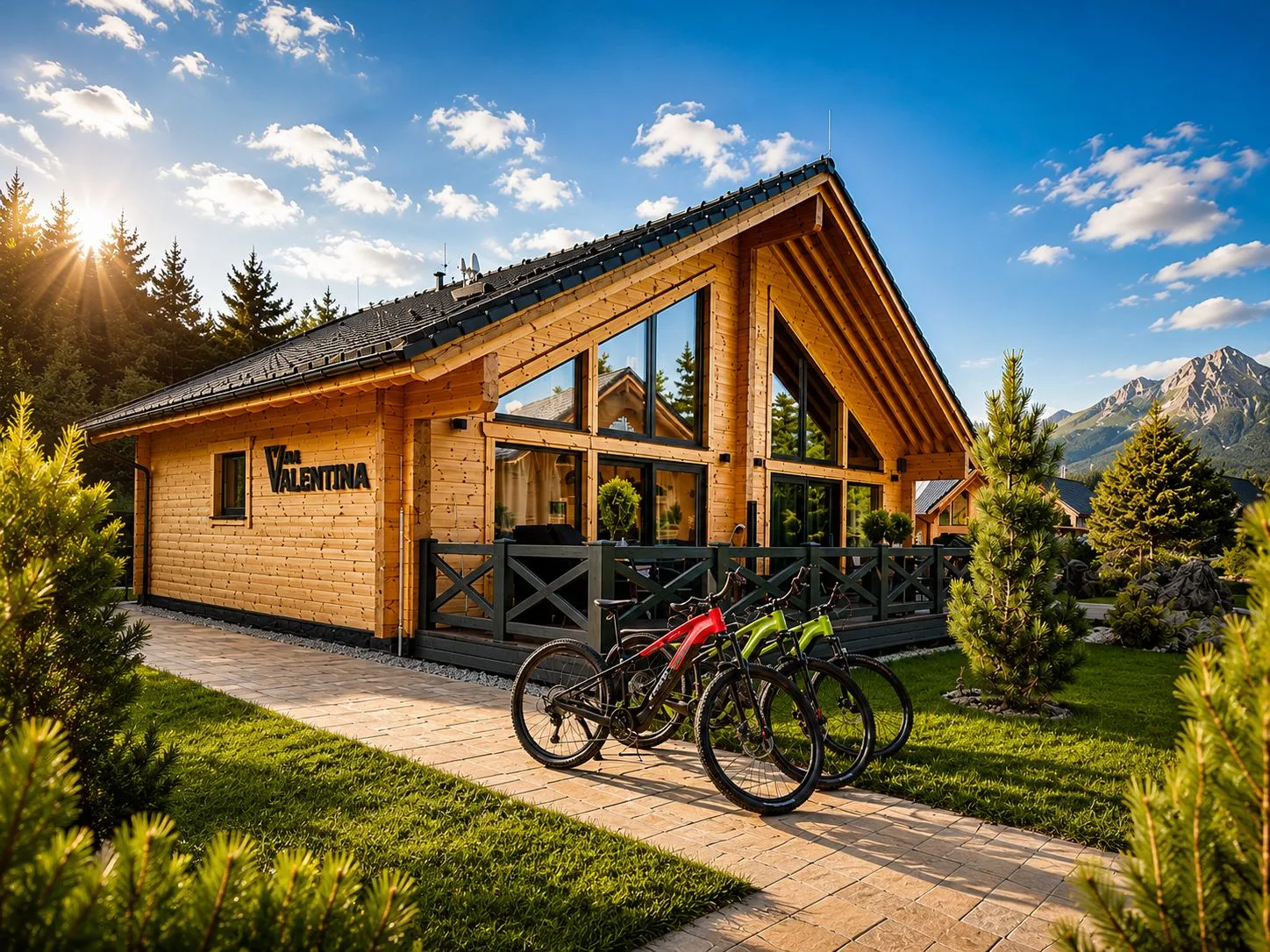 Vila Valentína —  v obci Veľká Lomnica