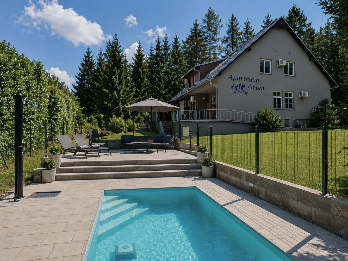 Apartmány Obora — APARTMÁN v obci Nová Bystřice