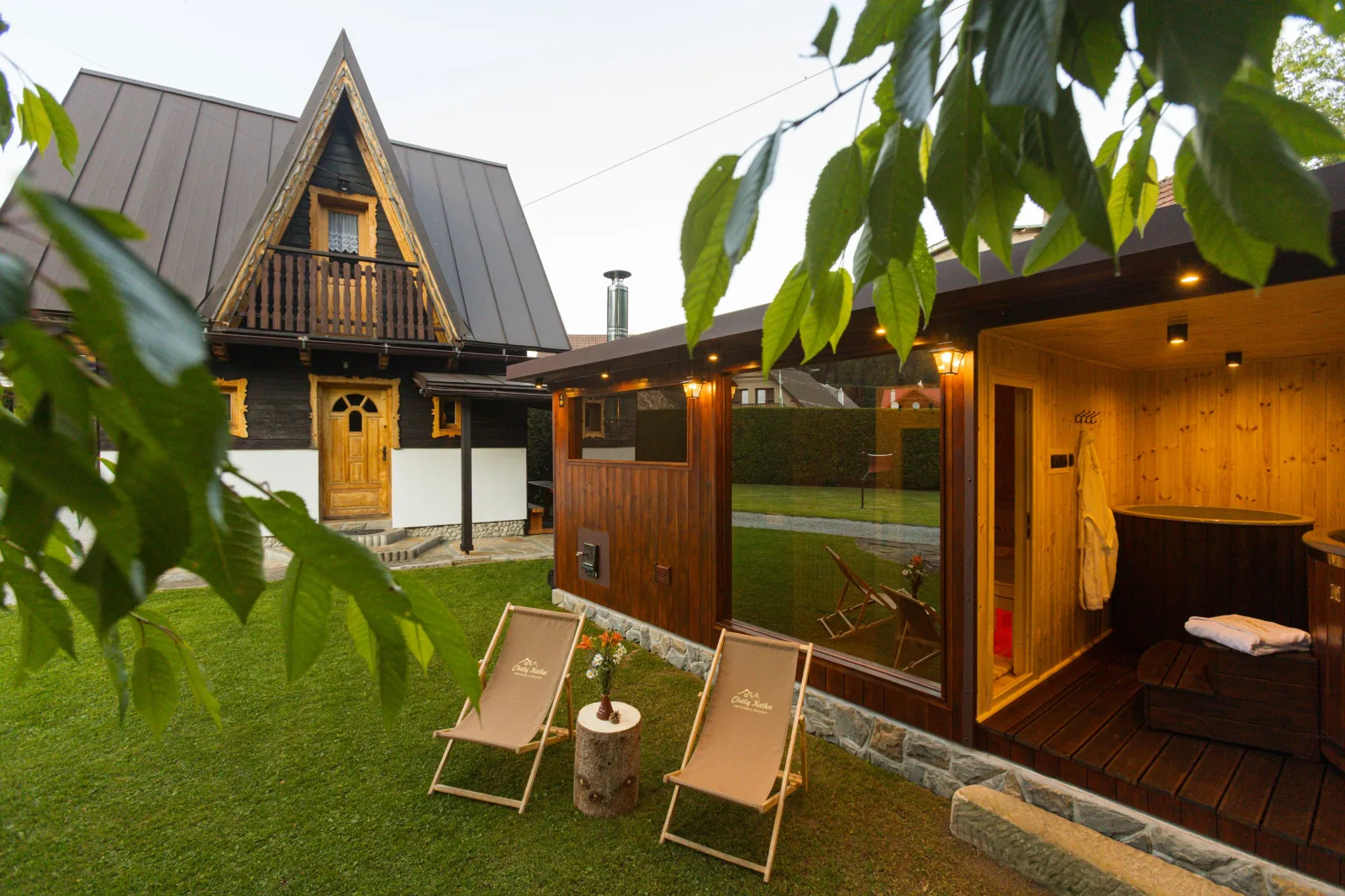 Chaty KATKA — HÜTTE in Oravský Biely Potok