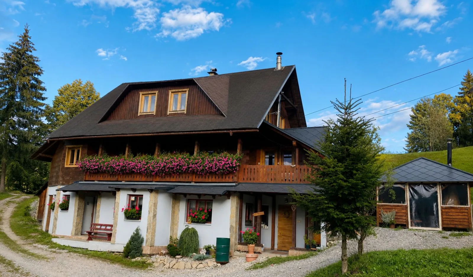 Drevenica Kozinec — BLOCKHAUS in Zázrivá