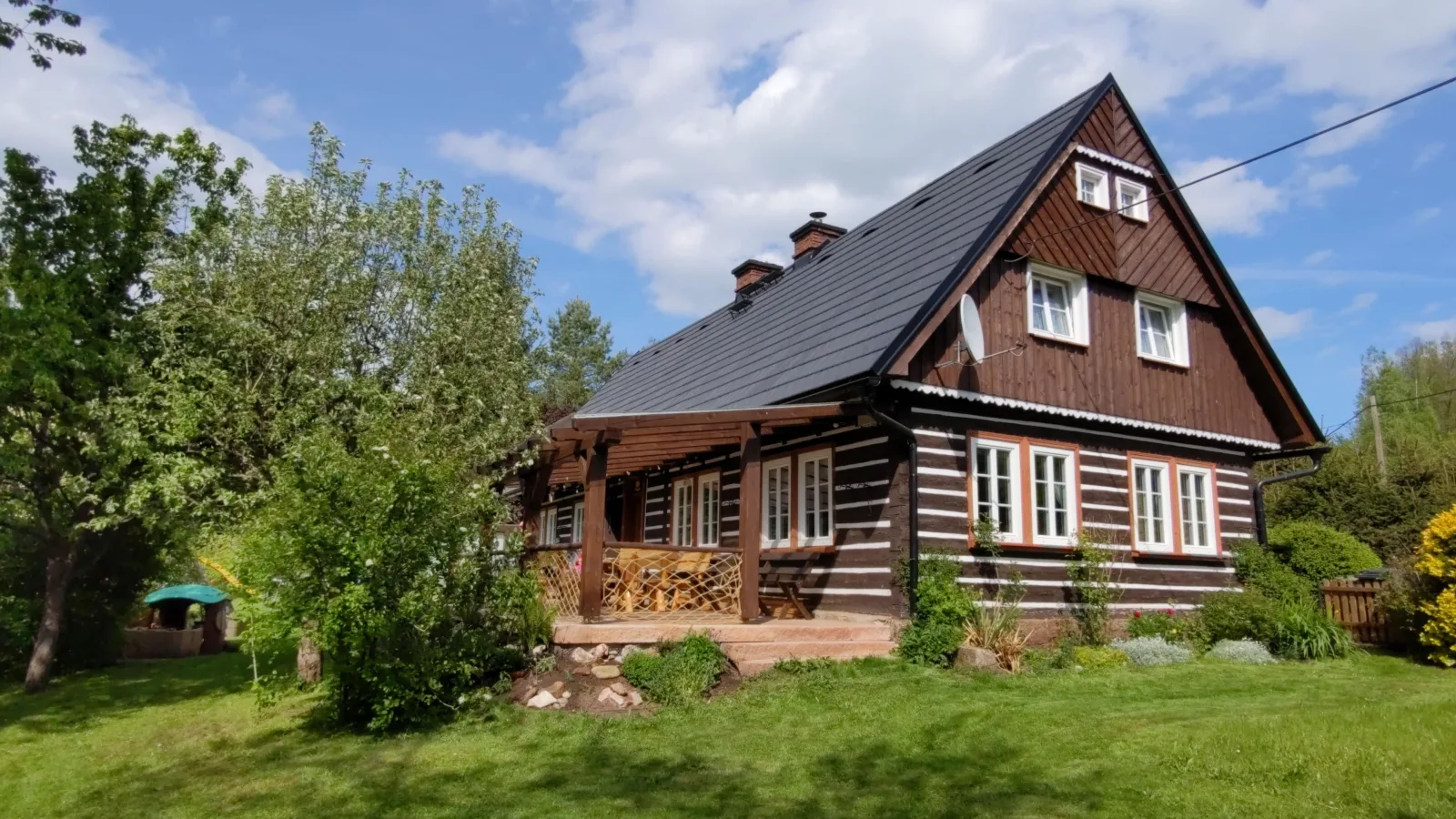 Wellness chata Krkonoše — CABIN in Rudník