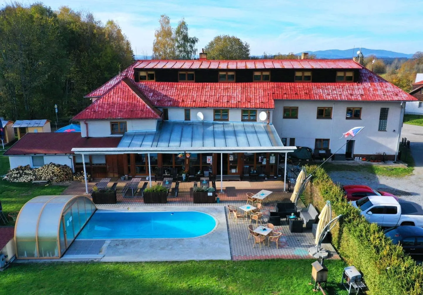 Penzion a restaurace Axiom & RS Reprogen — PENSION in Frymburk